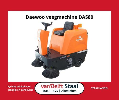Daewoo veegmachine DAS80   zit-veegmachine, Tuin en Terras, Veegmachines, Nieuw, Ophalen