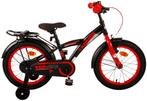 Volare Thombike Kinderfiets - Jongens - 16 inch - Zwart Rood, Verzenden, Nieuw