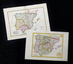 Europa - [LOT van 2] - Spanje / Portugal / Lissabon /, Boeken, Atlassen en Landkaarten, Nieuw