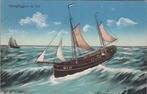 NEDERLAND - Haringloggers op Zee, Verzenden, Gelopen