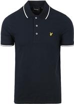 Lyle and Scott Polo Tipped Navy maat XXL Heren, Kleding | Heren, Polo's, Nieuw, Overige maten, Lyle and Scott, Verzenden