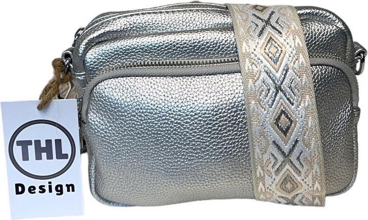 THL Design Kleine Dames Schoudertas Klein Tasje, Sieraden, Tassen en Uiterlijk, Tassen | Schoudertassen, Zilver, Nieuw, Overige merken