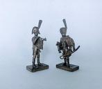 Uno A Erre - Trumpeters - Miniatuur figuur - .800 zilver, Antiek en Kunst