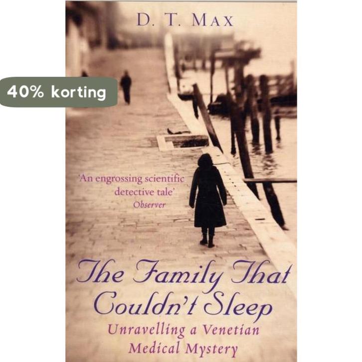 Family That Couldnt Sleep 9781846270901 D.T. Max, Boeken, Taal | Engels, Gelezen, Verzenden