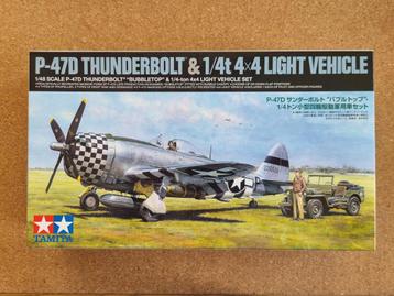 Tamiya 25214 P-47D Thunderbolt Bubbletop 1:48 (zonder beschikbaar voor biedingen