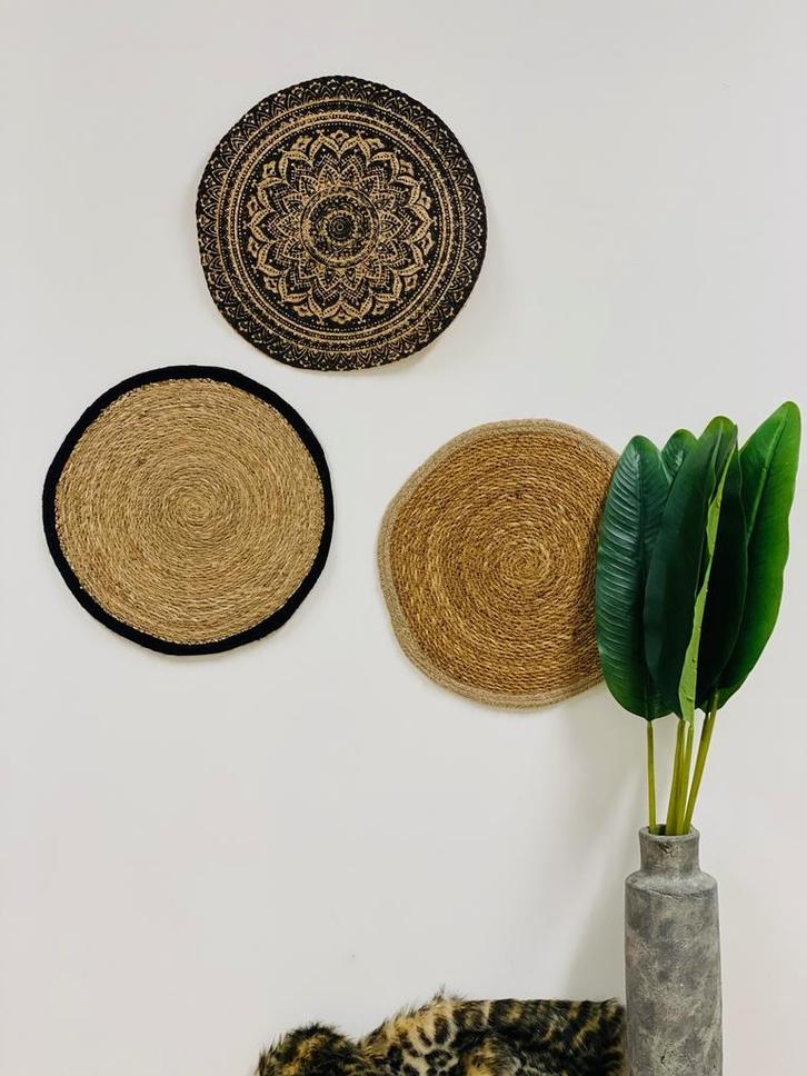 Wanddecoratie set 23 zeegras wand - veranda decoratie 3, Tuin en Terras, Tuinwanddecoratie, Verzenden