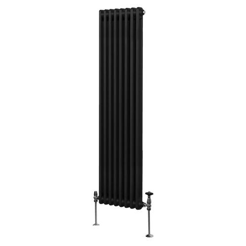 Traditionele 2-kolomsradiator - 1800 x 382 mm - Zwart, Doe-het-zelf en Verbouw, Verwarming en Radiatoren, Nieuw, Verzenden