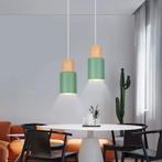 17 Modellen Groene Scandinavische Hanglamp, Aluminium & Hout, Huis en Inrichting, Lampen | Plafondlampen, Verzenden, Nieuw, Hout