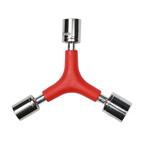 Benson Dopsleutel 3-weg - 8/9/10 mm - Comfortabel handvat..., Doe-het-zelf en Verbouw, Gereedschap | Handgereedschap, Ophalen of Verzenden