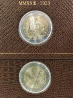 Vaticaan. 2 Euro 2023 Perugino + Manzoni (2 monete)