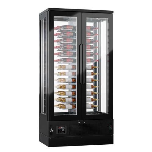 GGM Gastro | Panorama wijnkoelkast - 1 klimaatzone - 120 |, Witgoed en Apparatuur, Koelkasten en IJskasten, 100 tot 150 liter