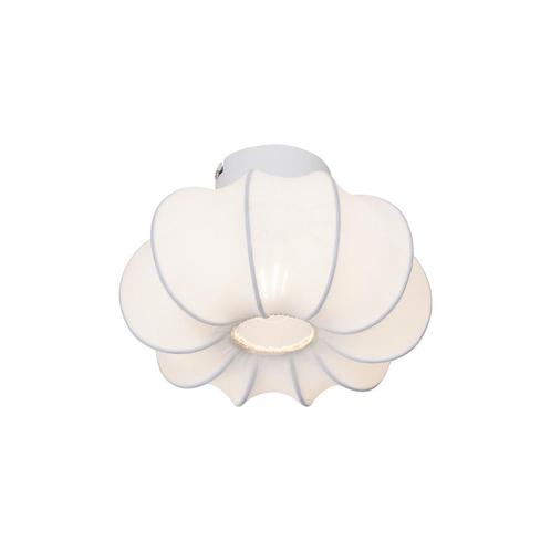 Japandi plafondlamp wit 27cm - Plu Asyesha, Huis en Inrichting, Lampen | Plafondlampen, Nieuw, Overige materialen