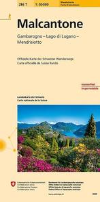 Topografische wandelkaart Zwitserland 286T Malcantone, Boeken, Atlassen en Landkaarten, Nieuw, Verzenden