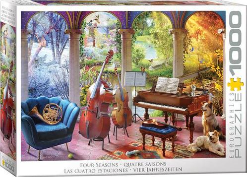 Four Seasons by Angelo Bonito Puzzel (1000 stukjes) |, Hobby en Vrije tijd, Denksport en Puzzels, Nieuw, Verzenden