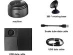 Verborgen Wifi Camera Met App – AyeWay® - Wifi Camera - 4K -, Verzenden, Zo goed als nieuw