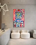 Timo Wedell - Blue Man - XXL - Basquiat Style