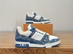 Louis Vuitton - LV Trainer Monogram Denim White Blue -, Kleding | Heren, Schoenen, Nieuw