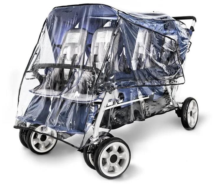 Italtrike Regenhoes Jamboree 6-persoons kinderwagen, Fietsen en Brommers, Fietsaccessoires | Overige Fietsaccessoires, Nieuw, Ophalen of Verzenden