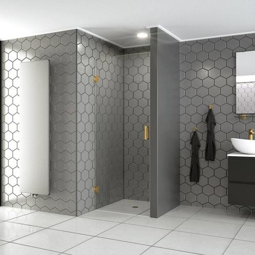 BWS Douchedeur | Medena | Profielloos | 90x200cm |, Doe-het-zelf en Verbouw, Sanitair, Douche, Nieuw, Chroom, Ophalen of Verzenden
