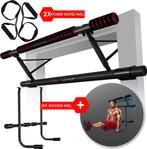 KESSER® Pull up bar - Optrekstang - Zonder schroeven - Rood, Verzenden, Zo goed als nieuw