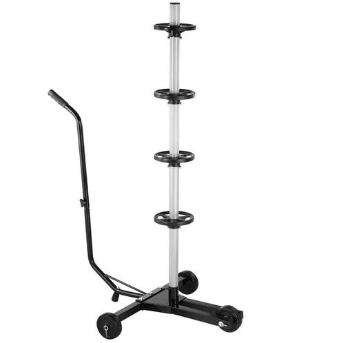 Velgboom mobiel zwart aluminium tot 225mm bandbreedte, Doe-het-zelf en Verbouw, Gereedschap | Handgereedschap, Nieuw, Verzenden