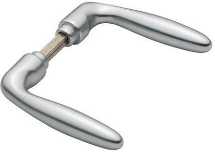 Deurkruk / Deurklink aluminium Hoppe Verona, Doe-het-zelf en Verbouw, Hang- en Sluitwerk, Nieuw, Ophalen of Verzenden