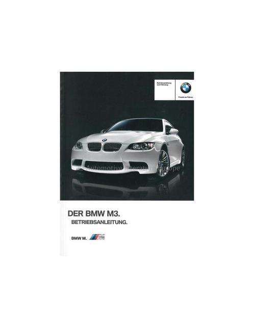 2012 BMW M3 INSTRUCTIEBOEKJE DUITS, Auto diversen, Handleidingen en Instructieboekjes