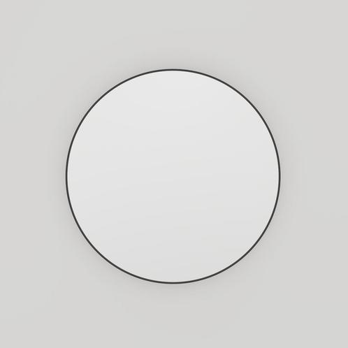 Spiegel Haceka Deco Rond 80x80cm Mat Black, Doe-het-zelf en Verbouw, Sanitair, Bad, Nieuw, Ophalen of Verzenden