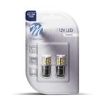 LED BAY15d / P21/5W 12V - Basic - 21x Led diode - Wit - Set, Ophalen of Verzenden