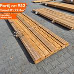 Thermo Vuren Channelsiding Geborsteld 4500x140-130x19mm, Ophalen of Verzenden, Nieuw