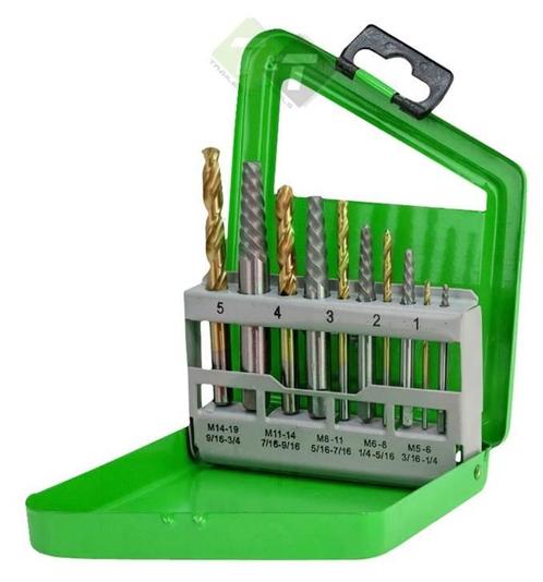 Tapeind Uitdraai Set- Boorset-10 Dlg, Hofftech, Doe-het-zelf en Verbouw, Gereedschap | Machine-onderdelen en Toebehoren, Nieuw