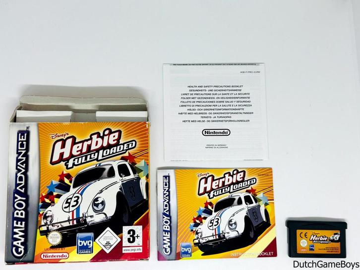 Gameboy Advance / GBA - Herbie - Full Loaded - EUR, Spelcomputers en Games, Games | Nintendo Game Boy, Gebruikt, Verzenden