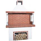 Stenen barbecue red firebrick & concrete, Nieuw, Ophalen of Verzenden