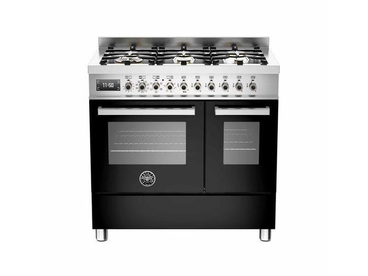 BERTAZZONI PRO906MFEDNET Fornuis 90 cm4666.50, Witgoed en Apparatuur, Fornuizen, Vrijstaand, Nieuw, Energieklasse A of zuiniger