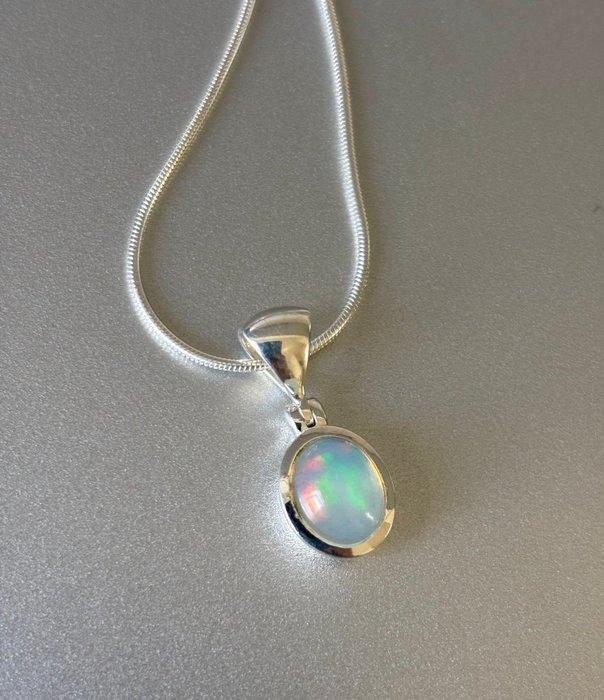 Ketting met hanger - Indonesië Ethiopian opal (Zonder, Antiek en Kunst, Kunst | Niet-Westerse kunst