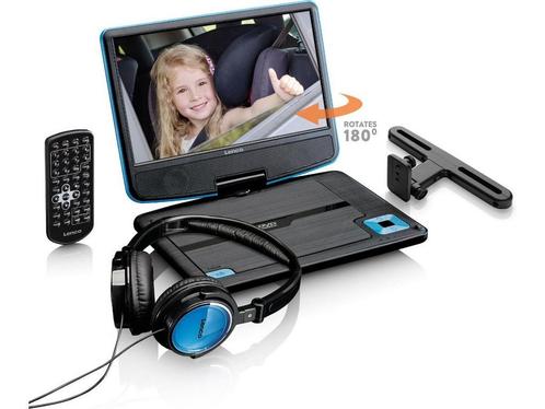 Lenco DVP-910BU - Portable DVD-speler met batterij - 9 inch, Huis en Inrichting, Woonaccessoires | Overige, Zo goed als nieuw