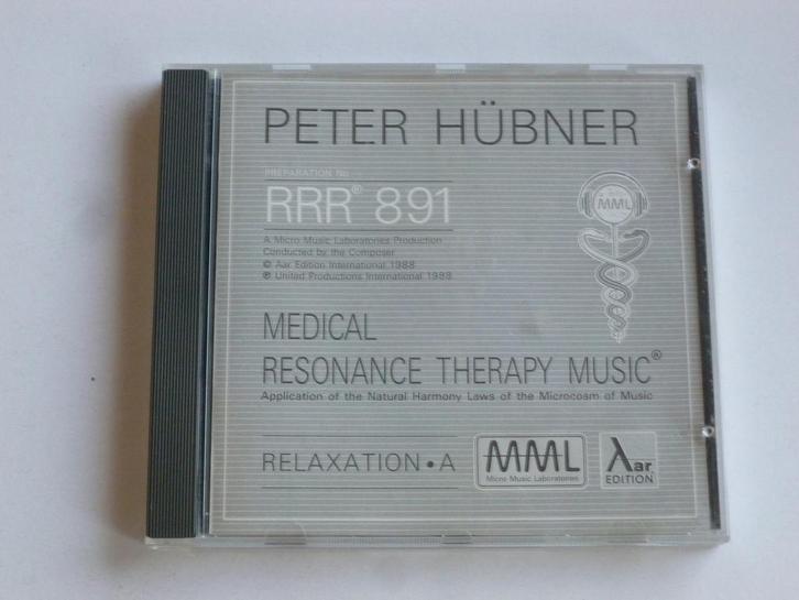 Hübner - RRR 891 Medical Resonance Therapy Music, Cd's en Dvd's, Cd's | Overige Cd's, Zo goed als nieuw, Verzenden