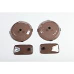 Rugged Ridge Headlight&Turn Signal Cover Set Smoke 97-06TJ -, Ophalen of Verzenden, Nieuw