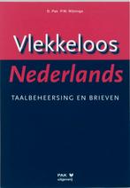 Vlekkeloos Nederlands / Taalbeheersing en brieven taalniveau, Boeken, Verzenden, Gelezen, D. Pak