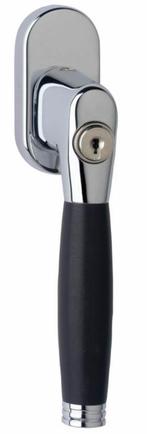 Intersteel raamkruk Ton 222 afsluitbaar op ovaal rozet, Verzenden, Nieuw