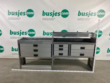 Aluca aluminium bedrijfswageninrichting gebruikt (nr 2276) beschikbaar voor biedingen