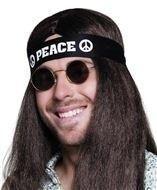 Hippie hoofdbandje, Hobby en Vrije tijd, Feestartikelen, Feestartikel, Nieuw, Verzenden