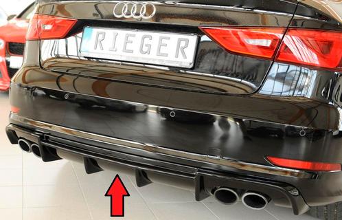 Diffuser | Audi | S3 2013-2016 4d sedan / S3 2014-2016 2d ca, Auto-onderdelen, Carrosserie en Plaatwerk, Nieuw, Audi, Verzenden