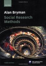 Social Research Methods 9780199202959 Alan Bryman, Gelezen, Alan Bryman, Edward Bell, Verzenden