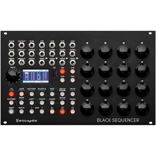 Erica Synths Black Sequencer eurorack module, Tuin en Terras, Schuttingen, Verzenden