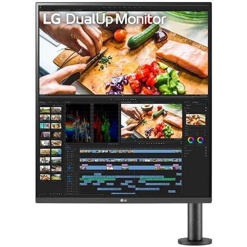 LG DualUp Ergo 28MQ780-B Monitor | Outlet model, Audio, Tv en Foto, Fotocamera's Digitaal, Gebruikt, Overige Merken, Verzenden