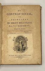 ROUSSEAU Jean Jacques - Du contrat social ou principes du, Antiek en Kunst