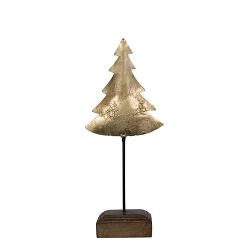 staande kerstboom goud 35cm*, Huis en Inrichting, Woonaccessoires | Overige, Verzenden