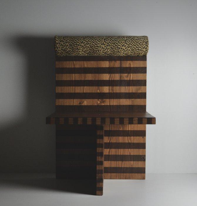 Studio Greca - Fauteuil - Ettore, moderne ode - Hout,, Antiek en Kunst, Kunst | Designobjecten