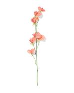 HEMA Kunstbloem lathyrus zalm, Huis en Inrichting, Kamerplanten, Verzenden